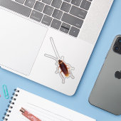 Sticker Cockroach (Ordinateur portable avec iPhone)