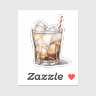 Sticker Cocktail de café glacé
