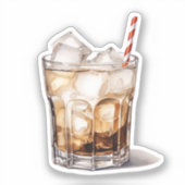 Sticker Cocktail de café glacé (Recto)