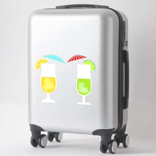 Sticker Cocktails (Sur valise)