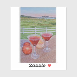 Sticker Cocktails au Mission Ranch