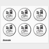 Sticker CODA 3 pouces (Feuille)
