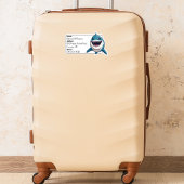 Sticker Code de bagage pour requin dentifrice