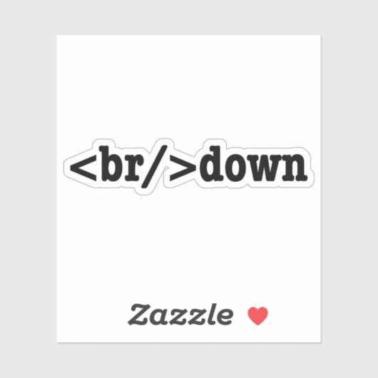 Sticker code HTML (Feuille)
