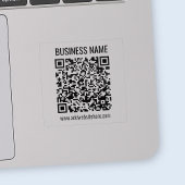 Sticker Code QR instantané (entrez l'URL de votre site Web