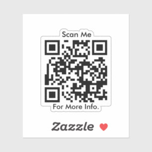 Sticker Code QR personnalisé