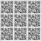 Sticker Code QR personnalisé pour les entreprises et le ma (Devant)