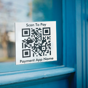 Sticker Code QR pour paiement