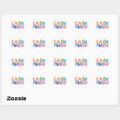 Sticker Cœur С д н м pо ё ж  de  д ~ Russe Joyeux anniversaire (Feuille)