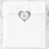 Sticker Cœur 2 Corinthiens 5:7 (Sac)