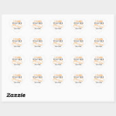 Sticker Cœur 2e anniversaire M. & Mme Infinity Personnalisée (Feuille)