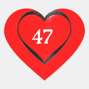 STICKER CŒUR 47
