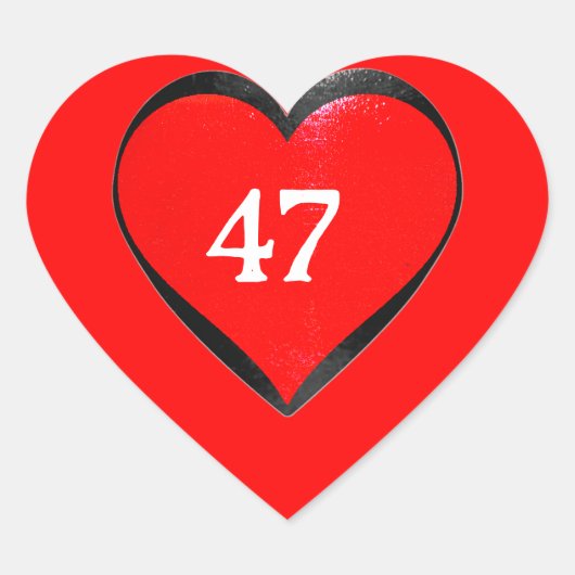 STICKER CŒUR 47 (Devant)