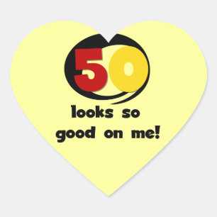 Sticker Cœur 50 T-shirts et cadeaux de belle apparence sur moi