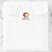 Sticker Cœur 60 T-shirts et cadeaux sont si bons pour moi (Sac)