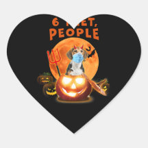 6 Pieds, Chien Beagle Avec Masque Cadeau Halloween