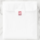 Sticker Cœur À l'ère de ma Saint Valentin (Sac)