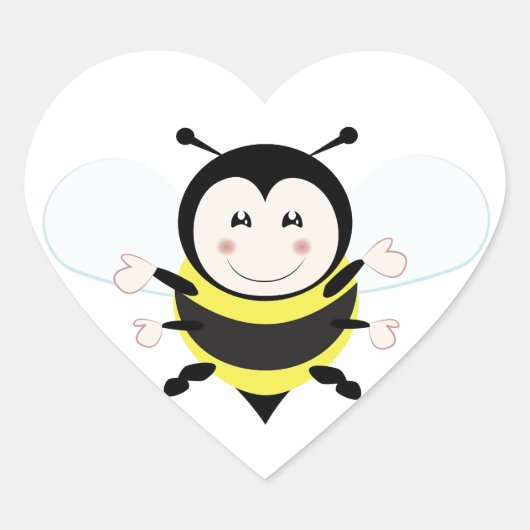 Sticker Cœur Abee (Devant)