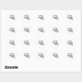 Sticker Cœur Adieu 2020 - C’est enfin terminé (Feuille)