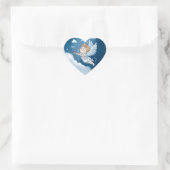 Sticker Cœur Adorable Cupid (Sac)