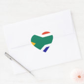 Sticker Cœur Afrique du Sud (Enveloppe)