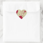Sticker Cœur Ahoy me coeur (Sac)