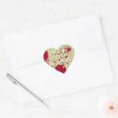 Sticker Cœur Ahoy me coeur (Enveloppe)