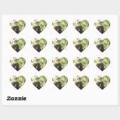 Sticker Cœur Aigle de Bald (Feuille)