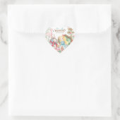 Sticker Cœur Alice Aventures dans Woderland Anniversaire Tea Pa (Sac)