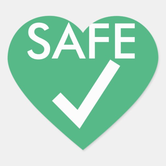 Sticker Cœur Alimentation écologique pour régimes spéciaux (Devant)