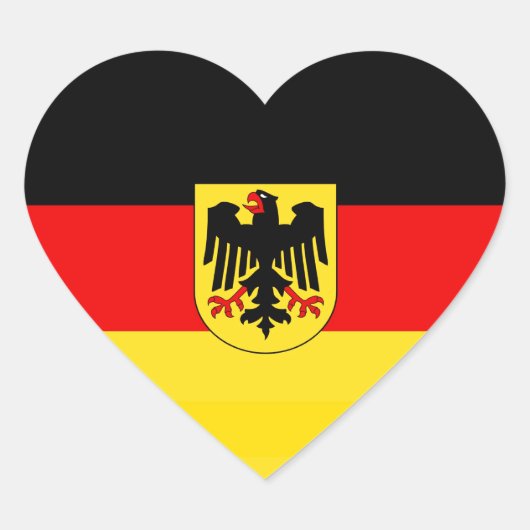 STICKER CŒUR ALLEMAGNE (Devant)