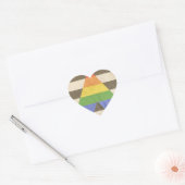 STICKER CŒUR ALLIÉ STRAIGHT (Enveloppe)