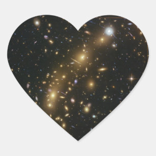 Sticker Cœur Amas de galaxies MCS J0416.1 2403