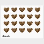 Sticker Cœur américain (Feuille)