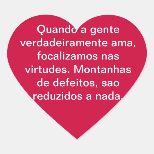 Sticker Cœur Amor (Devant)