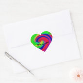 Sticker Cœur Amour (Enveloppe)