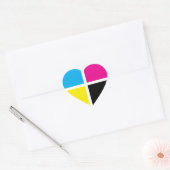 Sticker Cœur amour de cmye (Enveloppe)