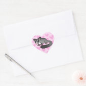 Sticker Cœur Amour de Sugar Glider (Enveloppe)