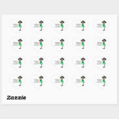 Sticker Cœur Amour et mariage Humour (Feuille)