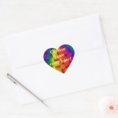 Sticker Cœur Amour, pas haine_ (Enveloppe)