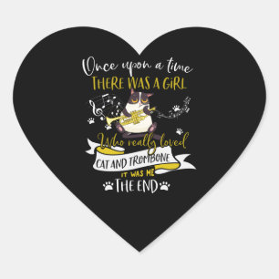 Sticker Cœur Amoureux de les chats Qui A Vraiment Aimé Chat E