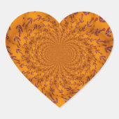 Sticker Cœur Ancre Kaleidoscope (Devant)