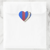 Sticker Cœur Ancre rouge (Sac)