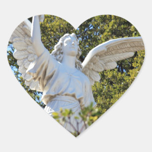 Sticker Cœur Ange de l'Apocalypse