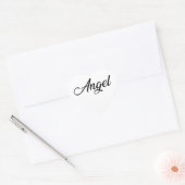 Sticker Cœur Ange Sickers (Enveloppe)