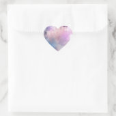 Sticker Cœur Aquarelle (Sac)