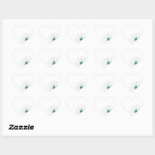 Sticker Cœur Araignée (Feuille)