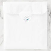 Sticker Cœur Araignée (Sac)