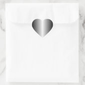 Sticker Coeur Argent (Sac)