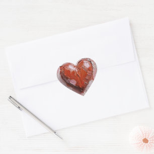 Sticker Cœur Art Huile Coeur Conception en forme de coeur Impri